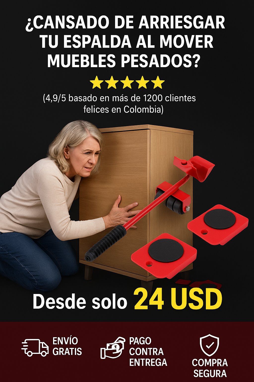 MoveEasy™ - Kit Elevador 5 en 1